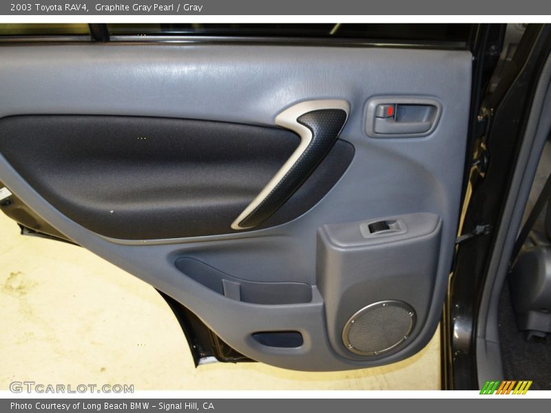 Graphite Gray Pearl / Gray 2003 Toyota RAV4