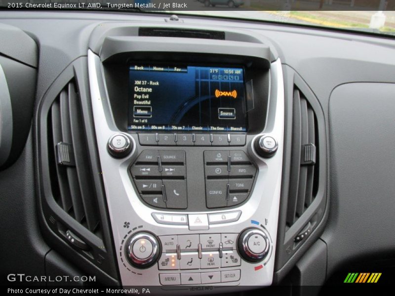 Tungsten Metallic / Jet Black 2015 Chevrolet Equinox LT AWD