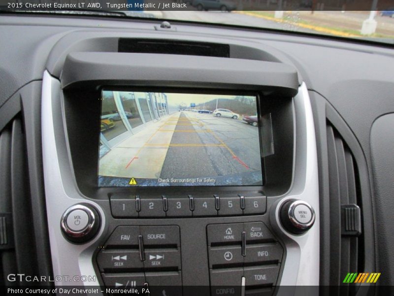 Tungsten Metallic / Jet Black 2015 Chevrolet Equinox LT AWD
