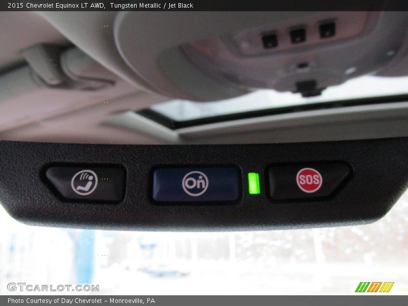 Tungsten Metallic / Jet Black 2015 Chevrolet Equinox LT AWD