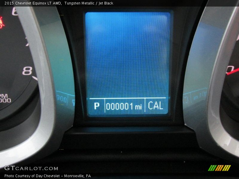 Tungsten Metallic / Jet Black 2015 Chevrolet Equinox LT AWD