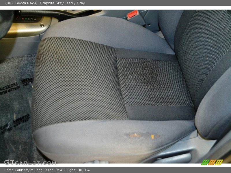Graphite Gray Pearl / Gray 2003 Toyota RAV4