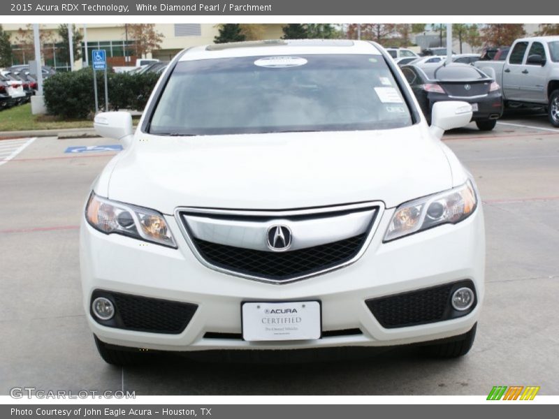 White Diamond Pearl / Parchment 2015 Acura RDX Technology