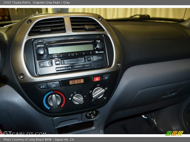 Graphite Gray Pearl / Gray 2003 Toyota RAV4