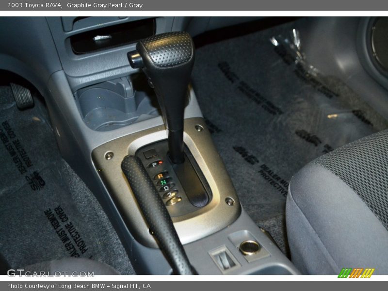 Graphite Gray Pearl / Gray 2003 Toyota RAV4