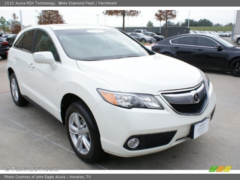 White Diamond Pearl / Parchment 2015 Acura RDX Technology