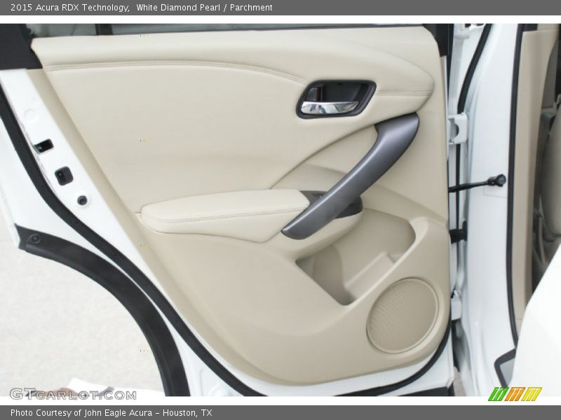 White Diamond Pearl / Parchment 2015 Acura RDX Technology