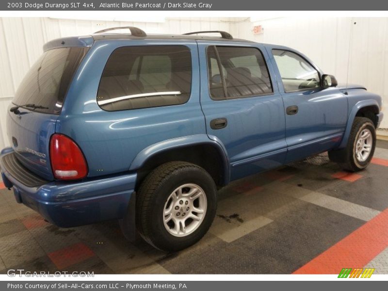 Atlantic Blue Pearlcoat / Dark Slate Gray 2003 Dodge Durango SLT 4x4