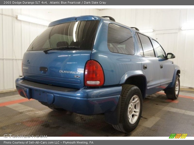 Atlantic Blue Pearlcoat / Dark Slate Gray 2003 Dodge Durango SLT 4x4