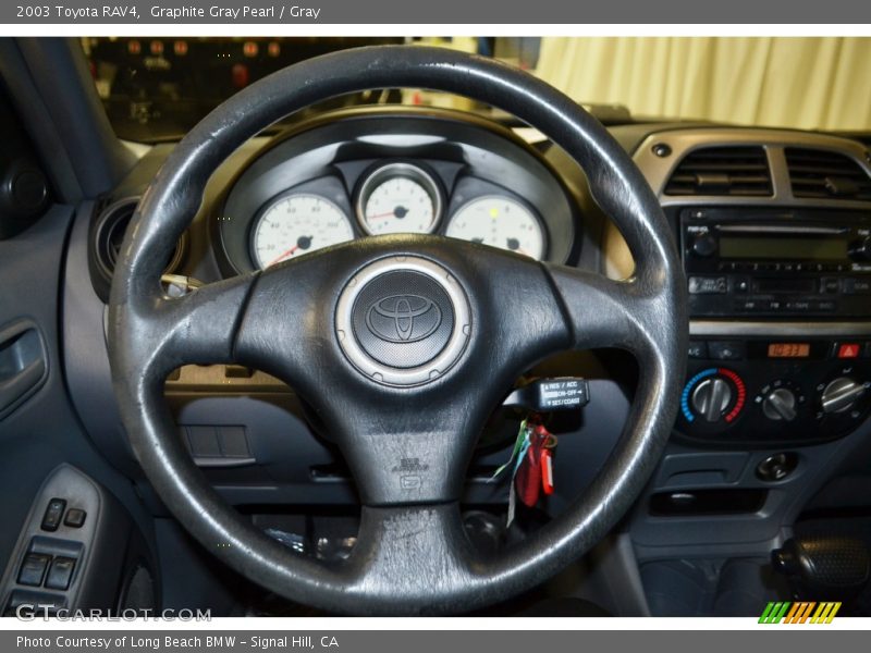 Graphite Gray Pearl / Gray 2003 Toyota RAV4