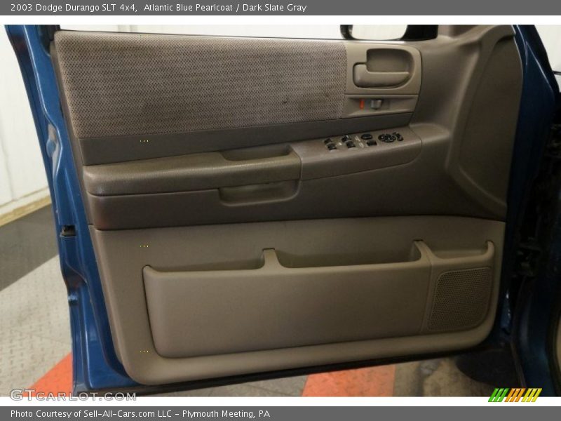 Atlantic Blue Pearlcoat / Dark Slate Gray 2003 Dodge Durango SLT 4x4