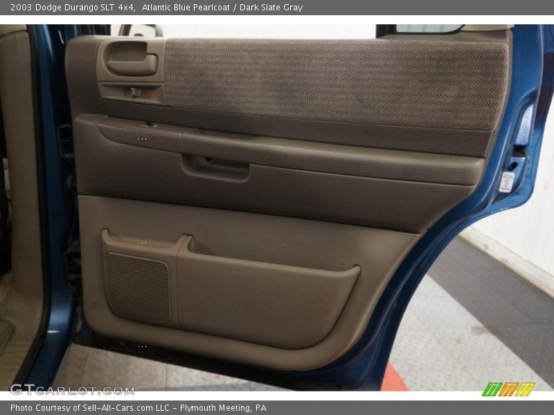 Atlantic Blue Pearlcoat / Dark Slate Gray 2003 Dodge Durango SLT 4x4