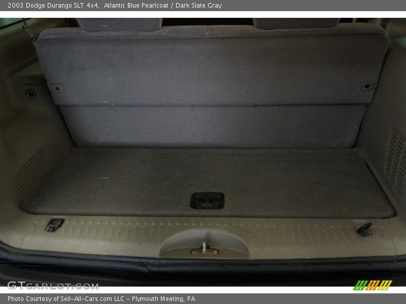 Atlantic Blue Pearlcoat / Dark Slate Gray 2003 Dodge Durango SLT 4x4