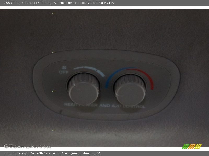 Atlantic Blue Pearlcoat / Dark Slate Gray 2003 Dodge Durango SLT 4x4