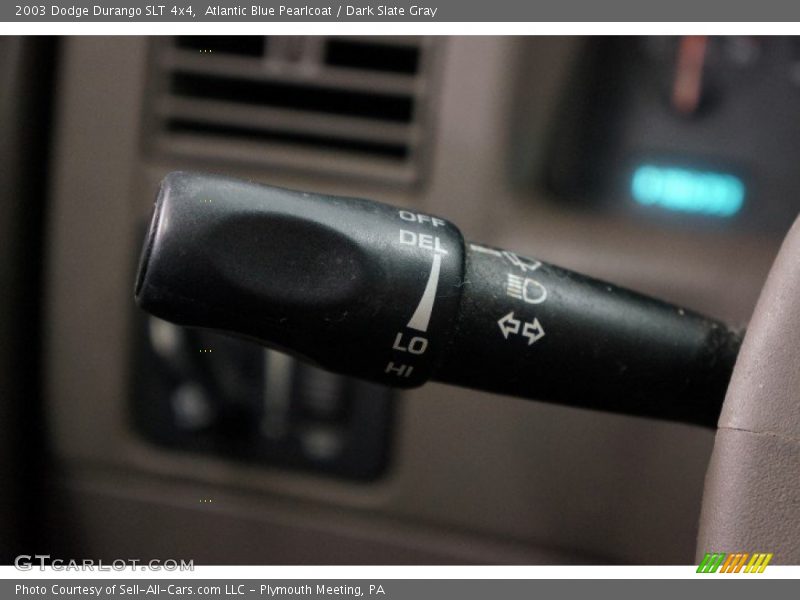 Atlantic Blue Pearlcoat / Dark Slate Gray 2003 Dodge Durango SLT 4x4