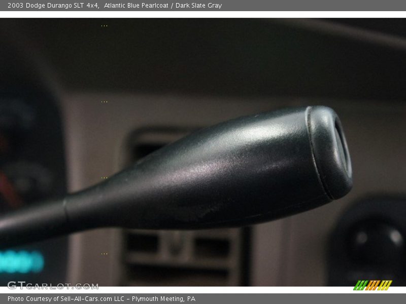 Atlantic Blue Pearlcoat / Dark Slate Gray 2003 Dodge Durango SLT 4x4