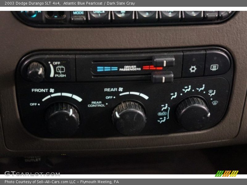 Atlantic Blue Pearlcoat / Dark Slate Gray 2003 Dodge Durango SLT 4x4