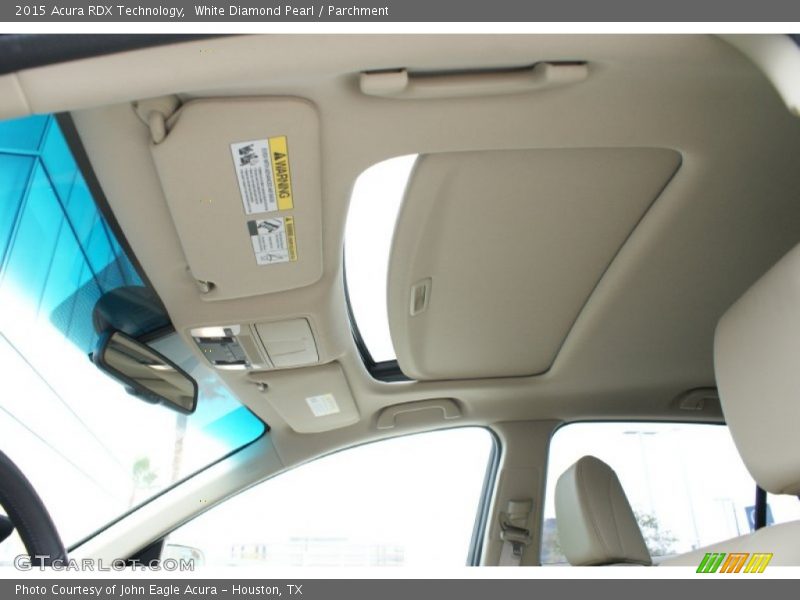 White Diamond Pearl / Parchment 2015 Acura RDX Technology