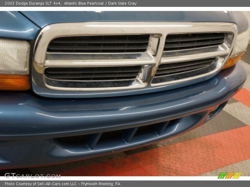 Atlantic Blue Pearlcoat / Dark Slate Gray 2003 Dodge Durango SLT 4x4
