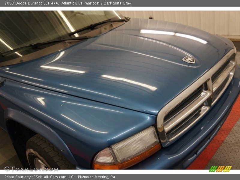 Atlantic Blue Pearlcoat / Dark Slate Gray 2003 Dodge Durango SLT 4x4