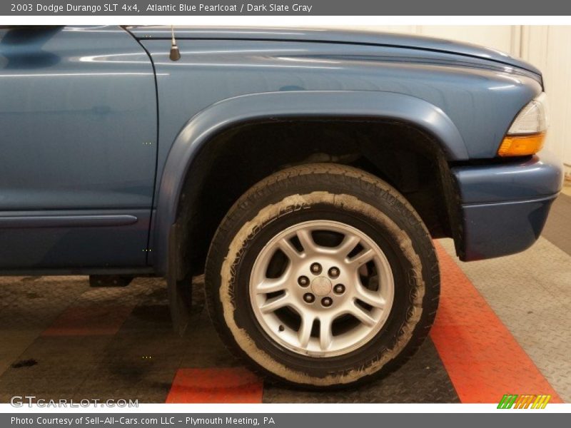 Atlantic Blue Pearlcoat / Dark Slate Gray 2003 Dodge Durango SLT 4x4