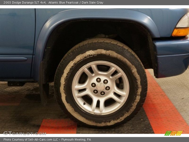 Atlantic Blue Pearlcoat / Dark Slate Gray 2003 Dodge Durango SLT 4x4