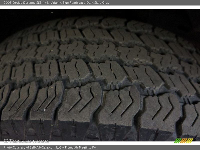 Atlantic Blue Pearlcoat / Dark Slate Gray 2003 Dodge Durango SLT 4x4