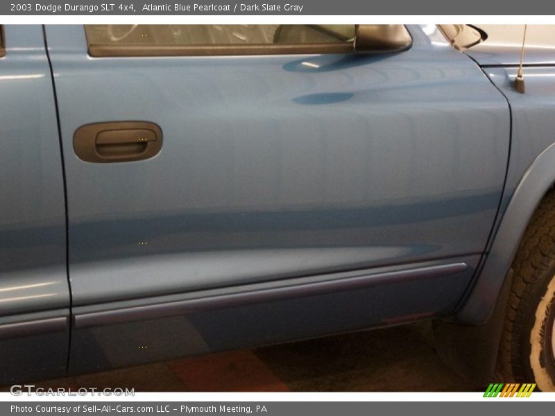 Atlantic Blue Pearlcoat / Dark Slate Gray 2003 Dodge Durango SLT 4x4