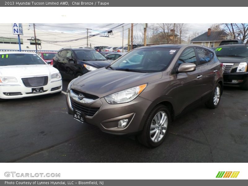 Chai Bronze / Taupe 2013 Hyundai Tucson Limited AWD