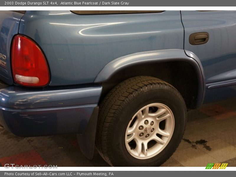 Atlantic Blue Pearlcoat / Dark Slate Gray 2003 Dodge Durango SLT 4x4