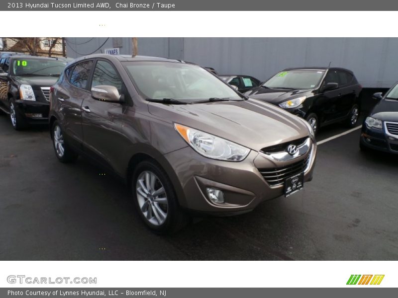 Chai Bronze / Taupe 2013 Hyundai Tucson Limited AWD