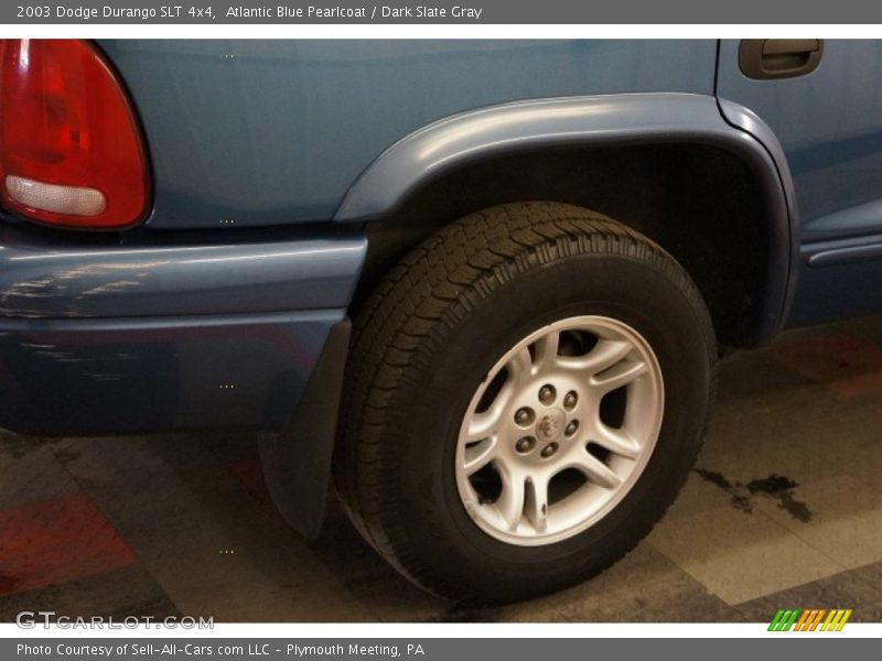 Atlantic Blue Pearlcoat / Dark Slate Gray 2003 Dodge Durango SLT 4x4