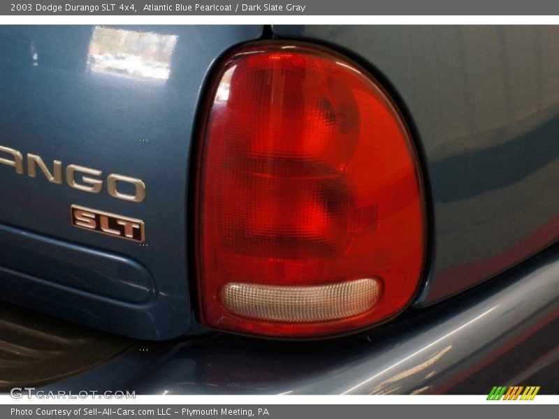 Atlantic Blue Pearlcoat / Dark Slate Gray 2003 Dodge Durango SLT 4x4