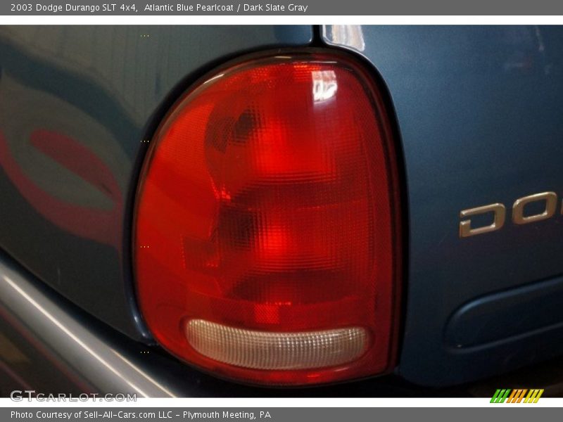Atlantic Blue Pearlcoat / Dark Slate Gray 2003 Dodge Durango SLT 4x4