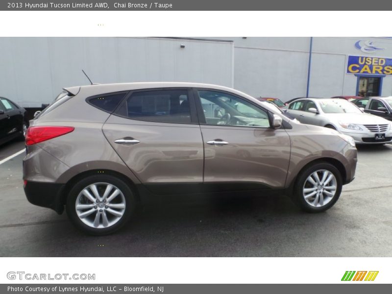 Chai Bronze / Taupe 2013 Hyundai Tucson Limited AWD