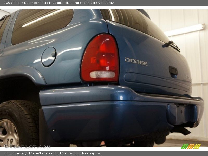 Atlantic Blue Pearlcoat / Dark Slate Gray 2003 Dodge Durango SLT 4x4