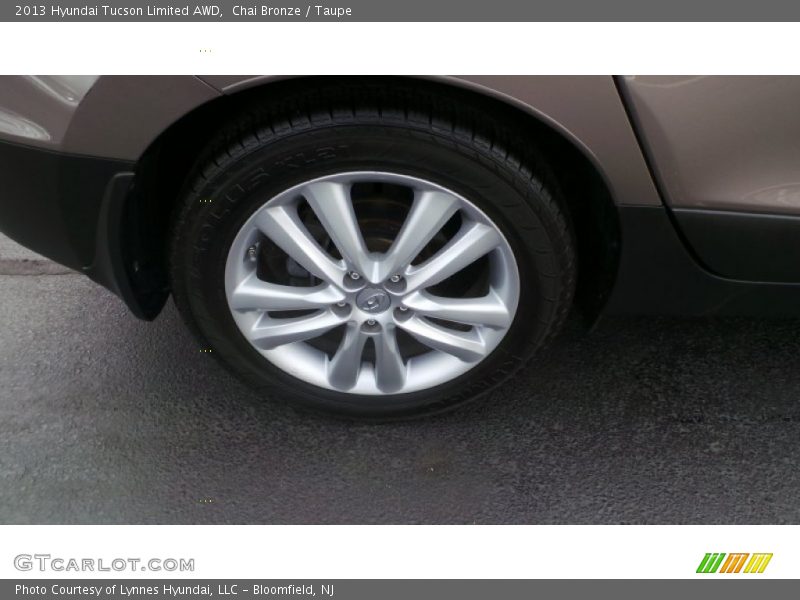 Chai Bronze / Taupe 2013 Hyundai Tucson Limited AWD