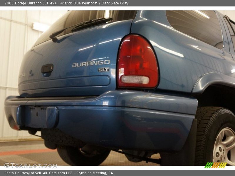 Atlantic Blue Pearlcoat / Dark Slate Gray 2003 Dodge Durango SLT 4x4