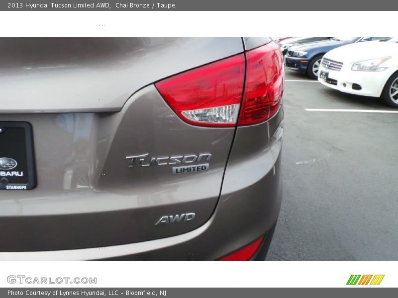 Chai Bronze / Taupe 2013 Hyundai Tucson Limited AWD