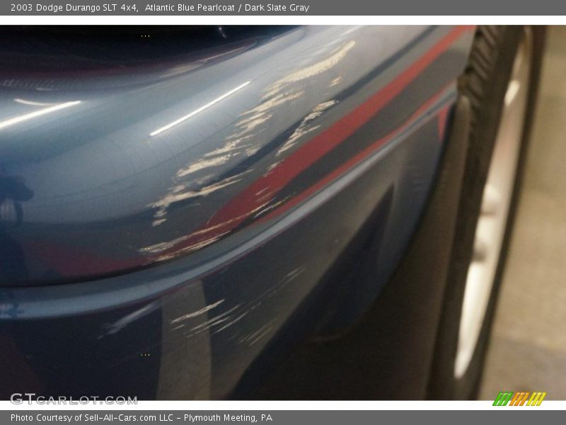 Atlantic Blue Pearlcoat / Dark Slate Gray 2003 Dodge Durango SLT 4x4