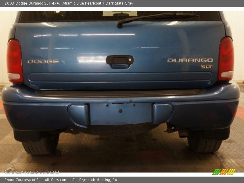 Atlantic Blue Pearlcoat / Dark Slate Gray 2003 Dodge Durango SLT 4x4