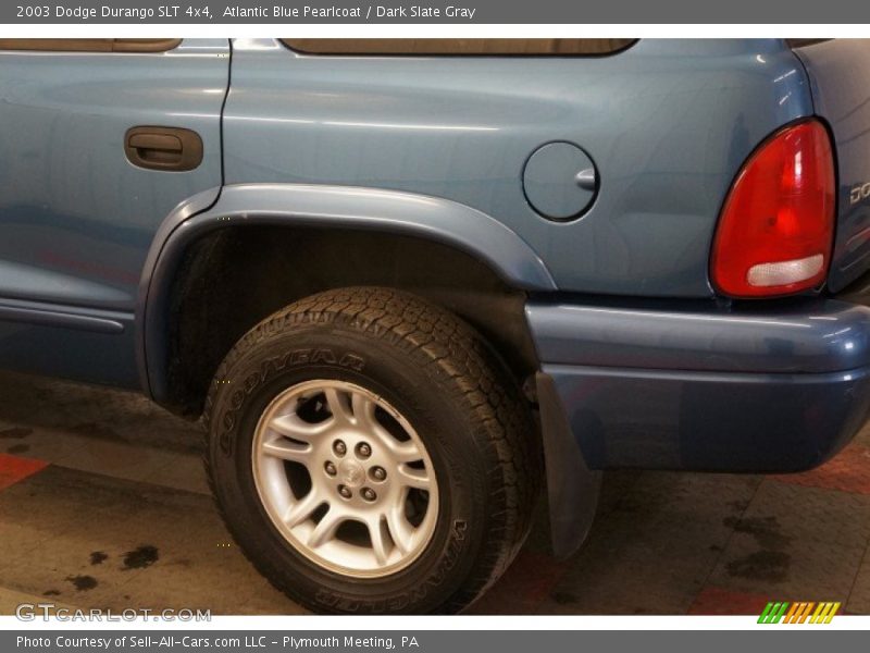 Atlantic Blue Pearlcoat / Dark Slate Gray 2003 Dodge Durango SLT 4x4