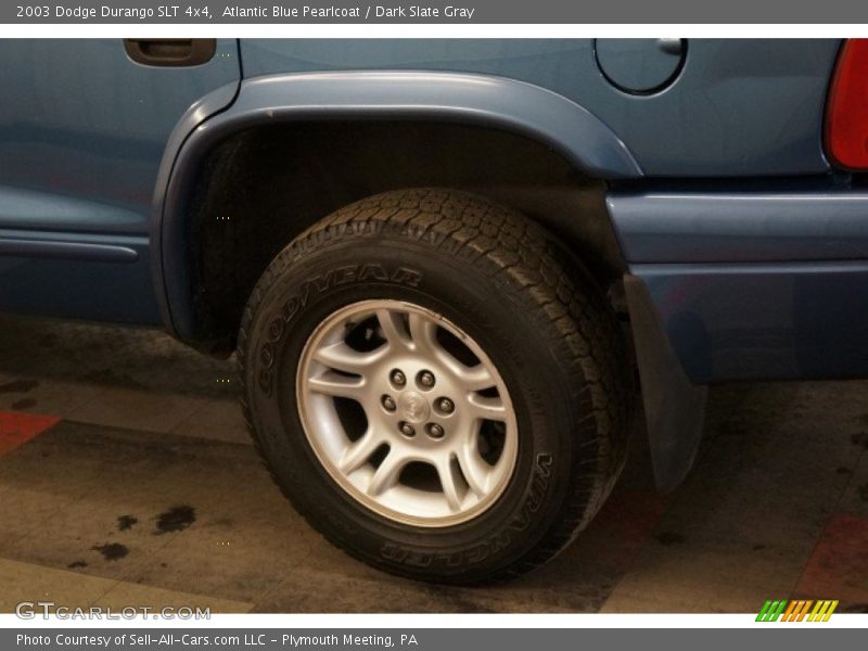 Atlantic Blue Pearlcoat / Dark Slate Gray 2003 Dodge Durango SLT 4x4
