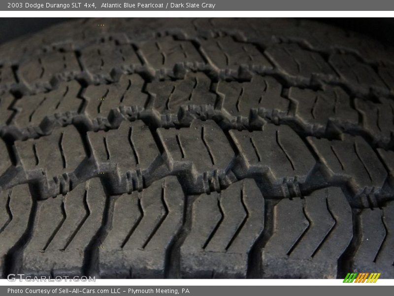 Atlantic Blue Pearlcoat / Dark Slate Gray 2003 Dodge Durango SLT 4x4
