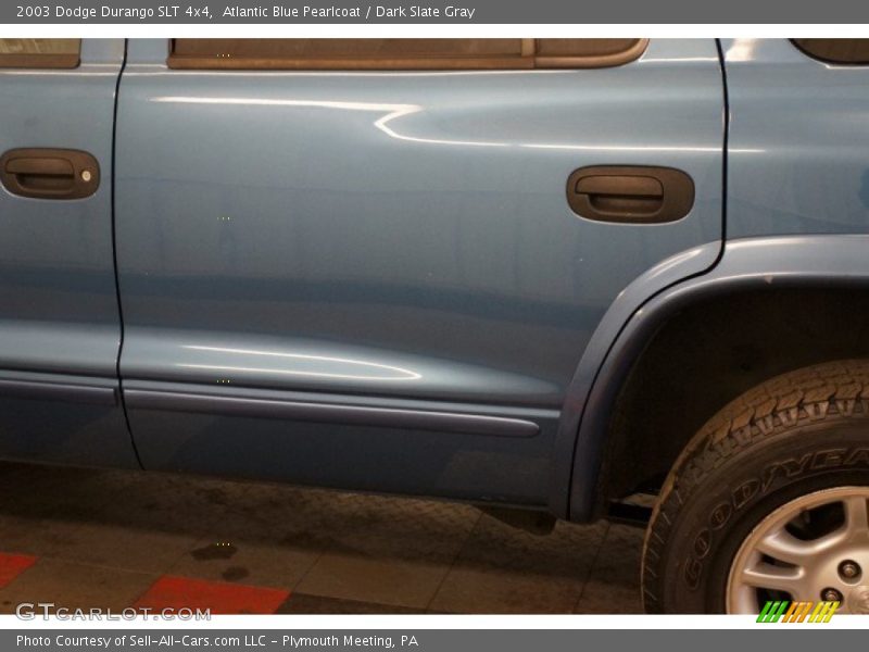 Atlantic Blue Pearlcoat / Dark Slate Gray 2003 Dodge Durango SLT 4x4