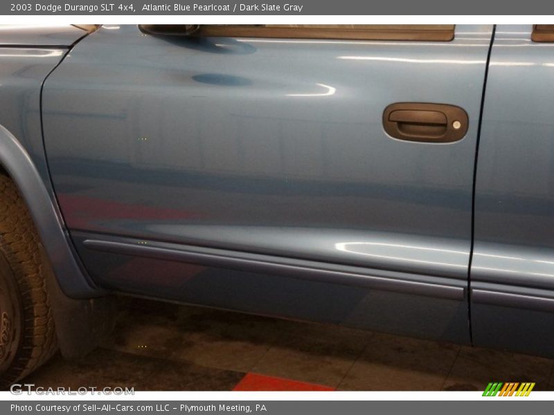 Atlantic Blue Pearlcoat / Dark Slate Gray 2003 Dodge Durango SLT 4x4