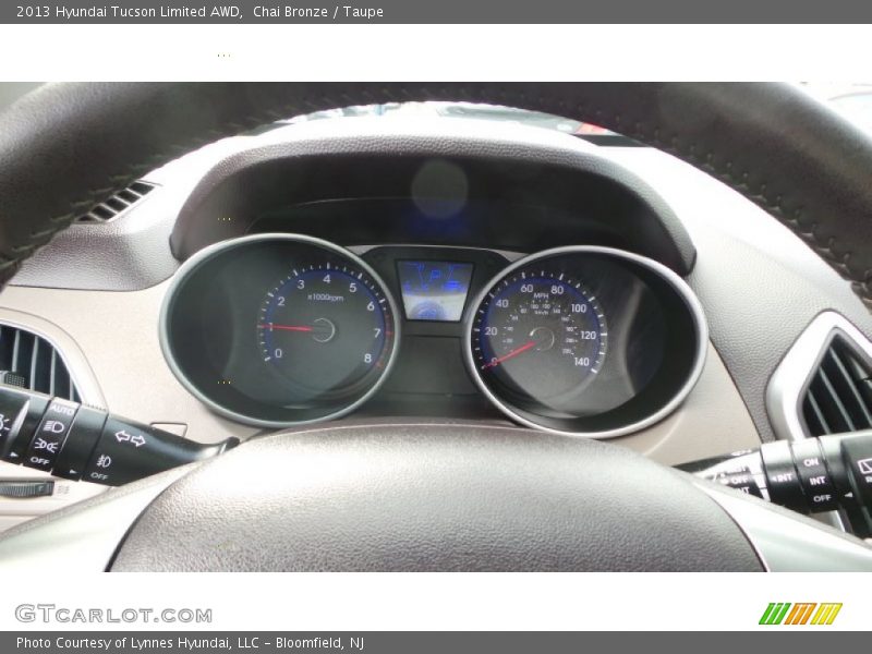 Chai Bronze / Taupe 2013 Hyundai Tucson Limited AWD
