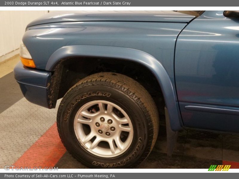 Atlantic Blue Pearlcoat / Dark Slate Gray 2003 Dodge Durango SLT 4x4