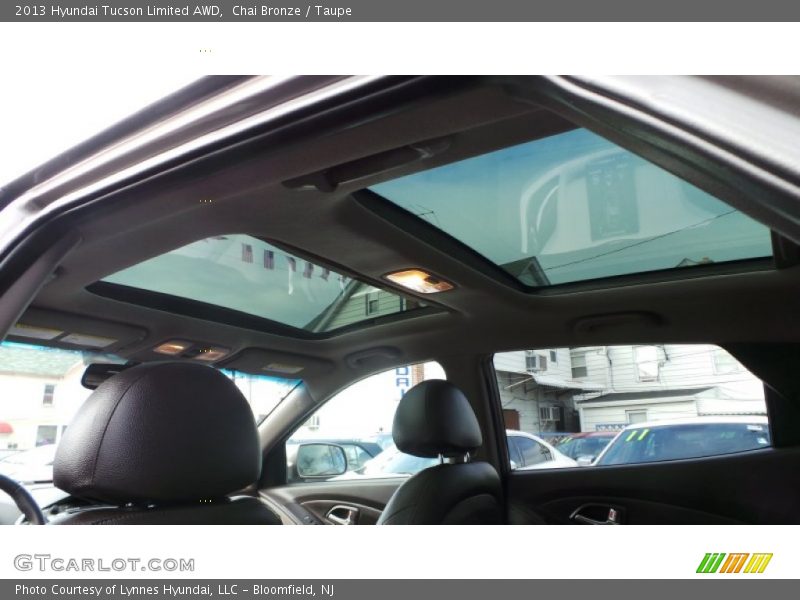 Chai Bronze / Taupe 2013 Hyundai Tucson Limited AWD