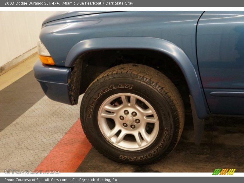 Atlantic Blue Pearlcoat / Dark Slate Gray 2003 Dodge Durango SLT 4x4